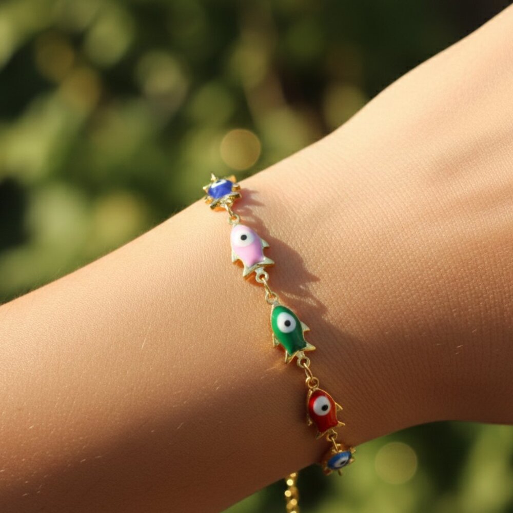 "Trendy Handmade Bracelet – A Stylish Gift for Women & Girls, MAR091692 - Picture 3 of 4